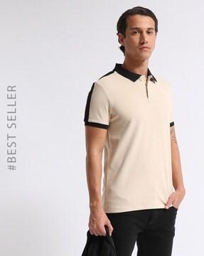 slim fit polo t-shirt