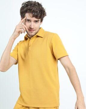 slim fit polo t-shirt