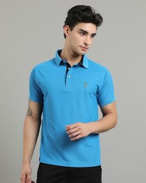 slim fit polo t-shirt