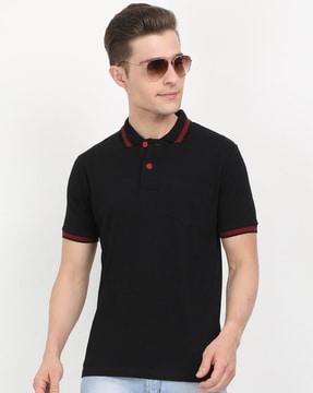 slim fit polo t-shirt