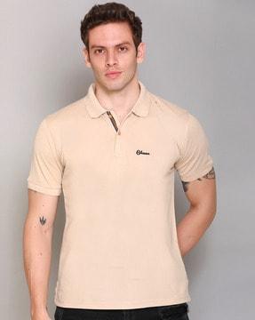 slim fit polo t-shirt