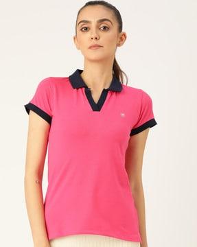 slim fit polo t-shirt