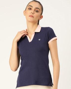 slim fit polo t-shirt