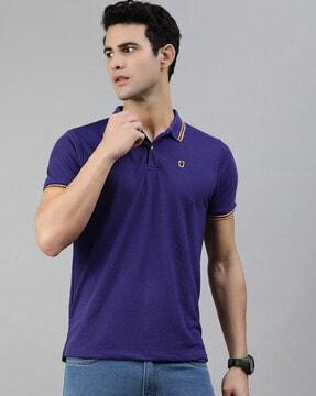 slim fit polo t-shirt