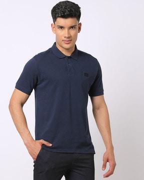 slim fit polo t-shirt