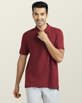 slim fit polo t-shirt