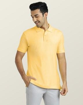 slim fit polo t-shirt