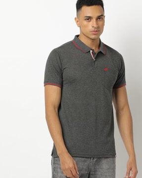 slim fit polo t-shirt