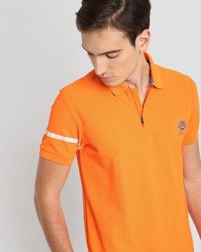 slim fit polo t-shirt