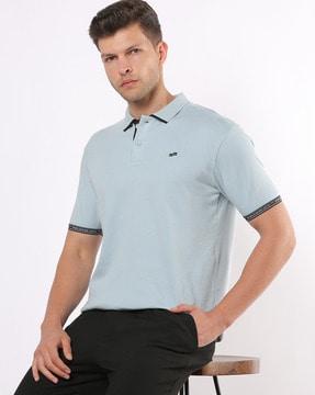 slim fit polo t-shirt