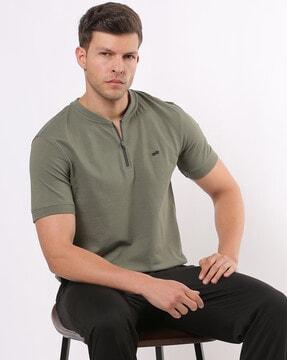 slim fit polo t-shirt