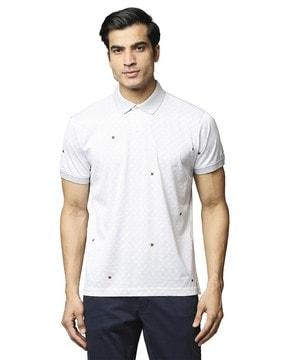 slim fit polo t-shirt