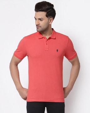 slim fit polo t-shirt