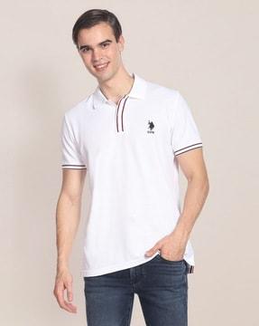 slim fit polo t-shirt