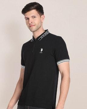 slim fit polo t-shirt