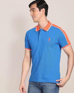 slim fit polo t-shirt