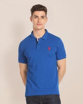 slim fit polo t-shirt