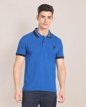 slim fit polo t-shirt