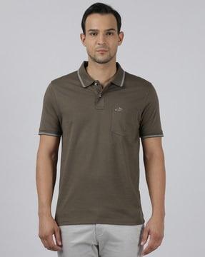 slim fit polo t-shirt