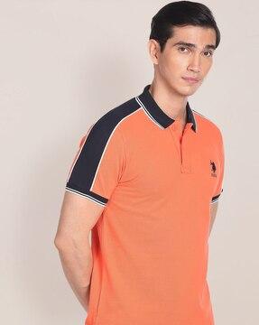 slim fit polo t-shirt