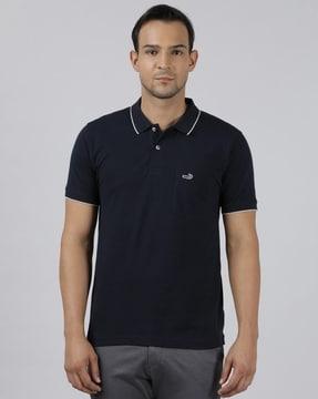 slim fit polo t-shirt