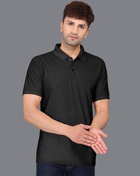 slim fit polo t-shirt