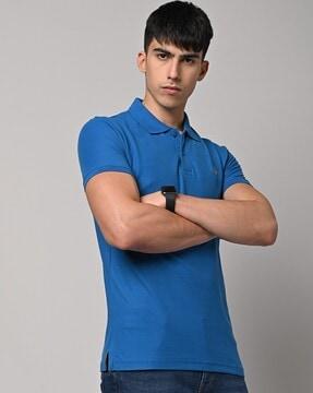 slim fit polo t-shirt