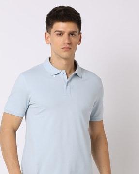 slim fit polo t-shirt