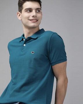 slim fit polo t-shirt