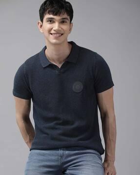 slim fit polo t-shirt