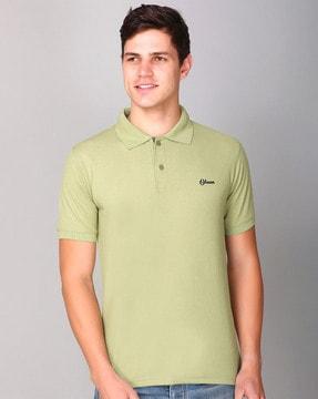 slim fit polo t-shirt