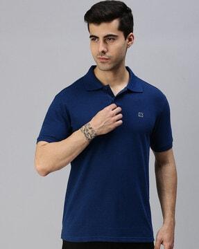 slim fit polo t-shirt