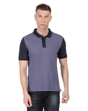 slim fit polo t-shirt