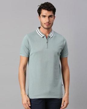 slim fit polo t-shirt