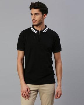 slim fit polo t-shirt