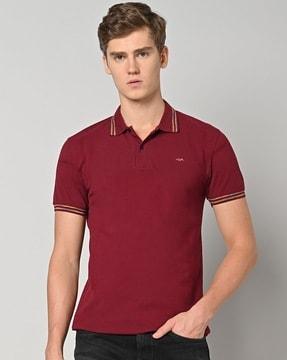 slim fit polo t-shirt