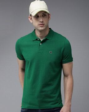 slim fit polo t-shirt