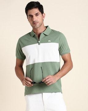 slim fit polo t-shirt