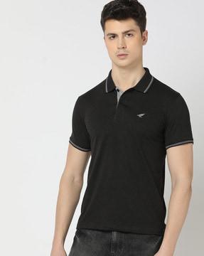 slim fit polo t-shirt