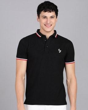 slim fit polo t-shirt