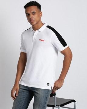 slim fit polo t-shirt