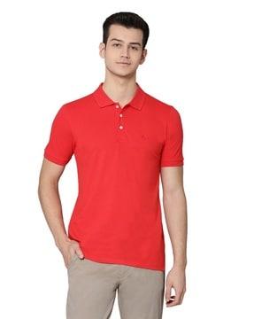 slim fit polo t-shirt