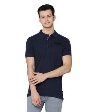 slim fit polo t-shirt