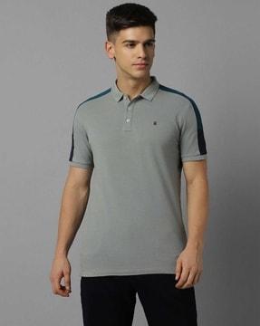 slim fit polo t-shirt