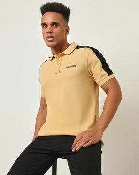 slim fit polo t-shirt