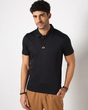 slim fit polo t-shirt