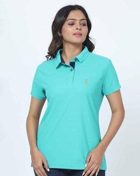 slim fit polo t-shirt