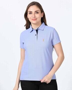 slim fit polo t-shirt