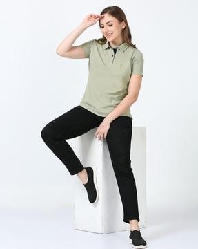 slim fit polo t-shirt