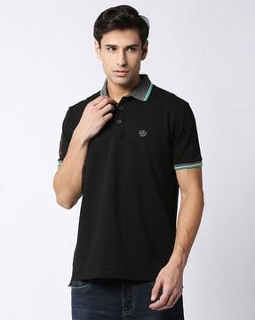 slim fit polo t-shirt